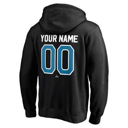Tampa Bay Rays Cooperstown Winning Streak Personalized Name & Number Pullover Hoodie - Black