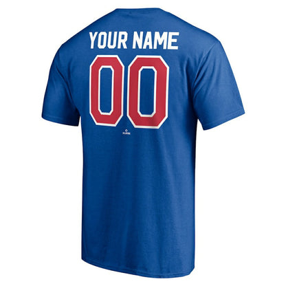 Texas Rangers Cooperstown Winning Streak Personalized Name & Number T-Shirt - Royal