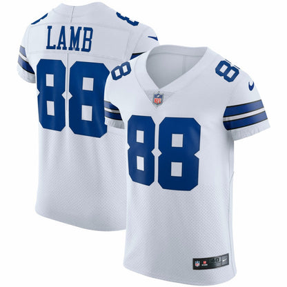 CeeDee Lamb Dallas Cowboys Vapor Elite Jersey - White | Nike for sale