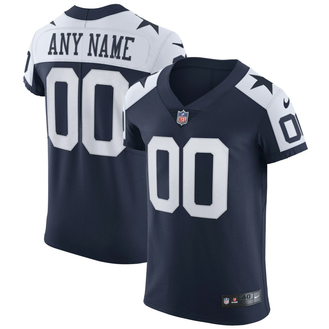 Dallas Cowboys Alternate Vapor Elite Custom Jersey - Navy | Nike sale