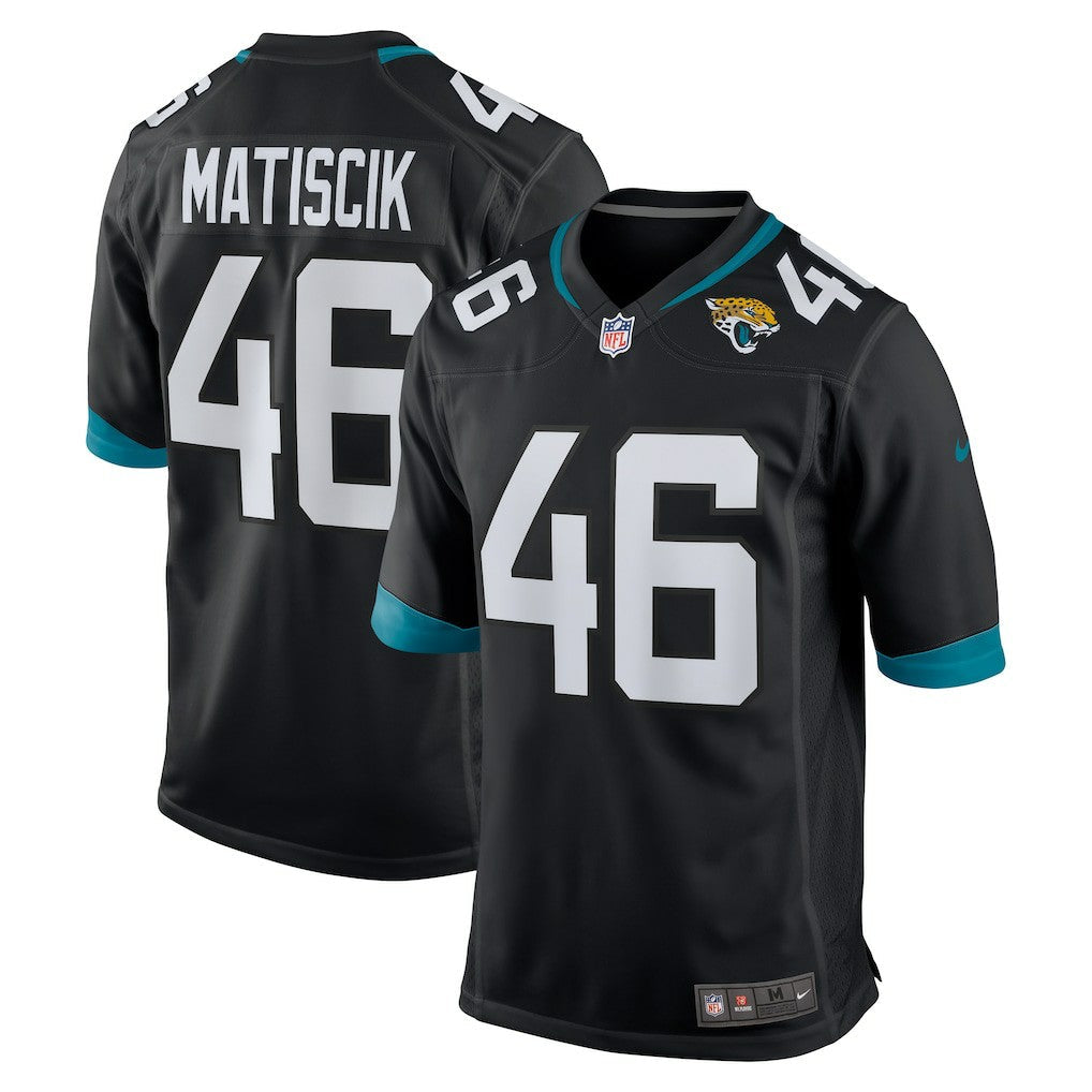 Ross Matiscik Jacksonville Jaguars Alternate Game Jersey - Black | Nike on sale