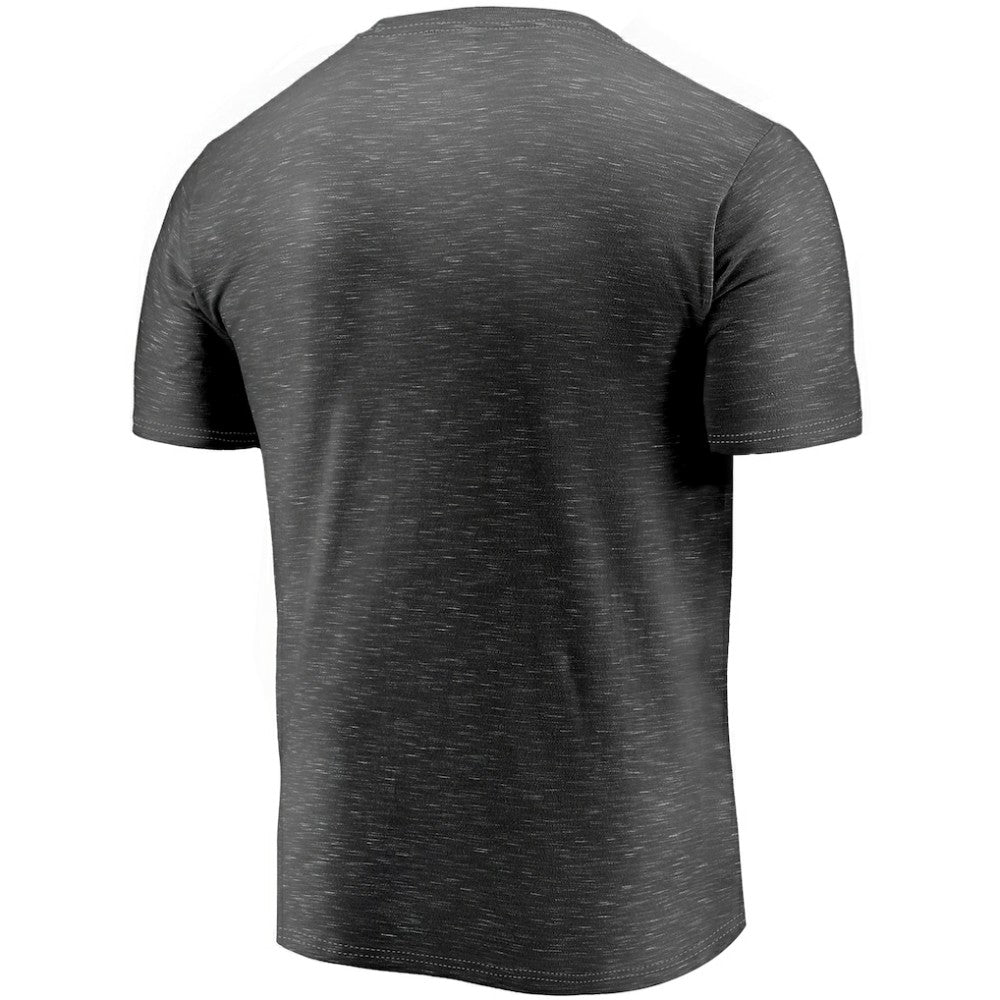 Chicago White Sox Official Logo Space Dye T-Shirt - Charcoal