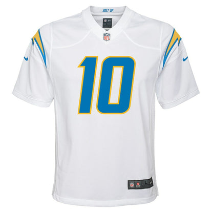 Justin Herbert Los Angeles Chargers Youth Game Jersey - White | Nike discount