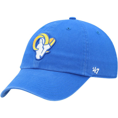 Los Angeles Rams '47 Clean Up Primary Logo Adjustable Hat - Royal sale