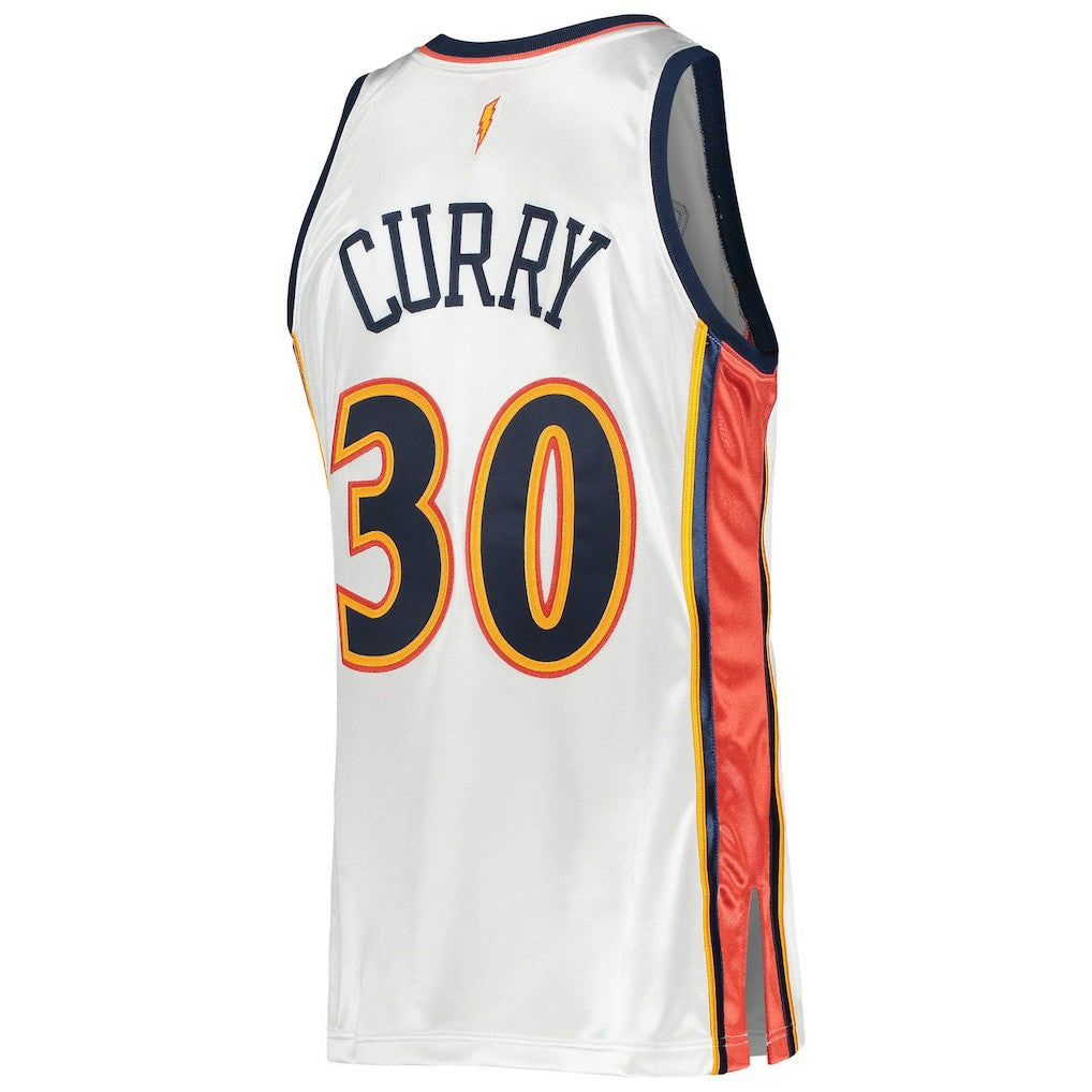 Stephen Curry Golden State Warriors 2009/10 Hardwood Classics Authentic Jersey sale - White | Mitchell & Ness on sale
