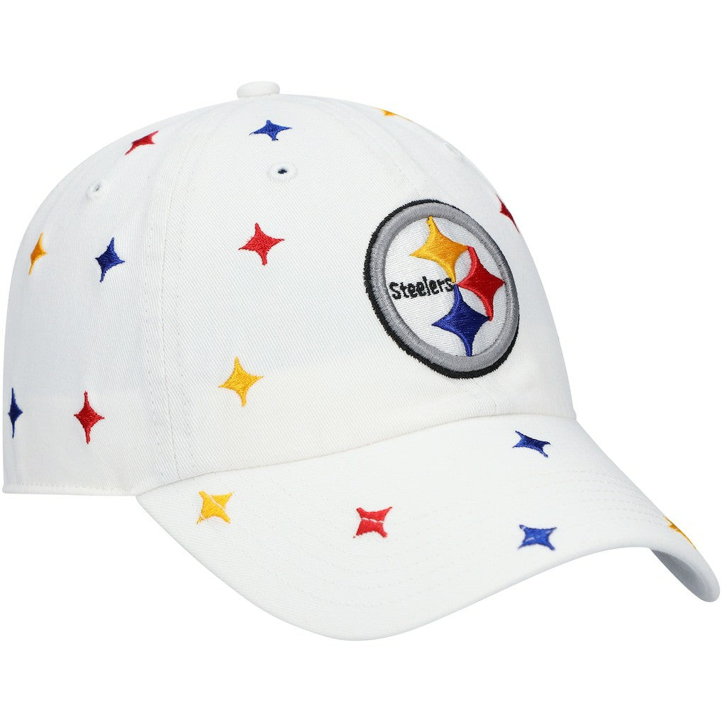 Pittsburgh Steelers '47 Women's Multi Confetti Clean Up Adjustable Hat - White outlet