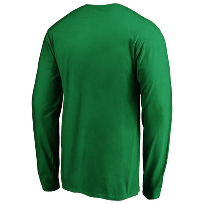 Athletics Cooperstown Collection Huntington Logo Long Sleeve T-Shirt - Kelly Green