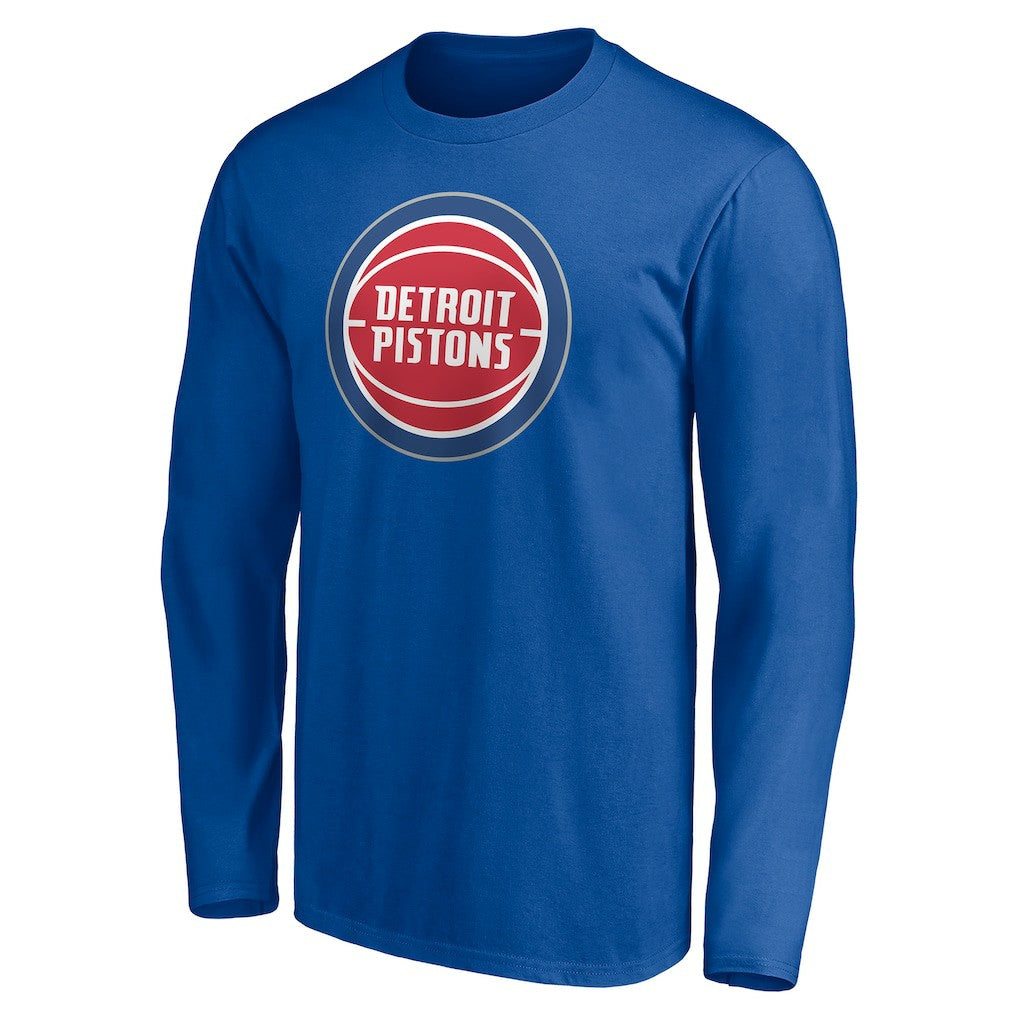 Detroit Pistons Playmaker Personalized Name & Number Long Sleeve T-Shirt sale - Blue outlet