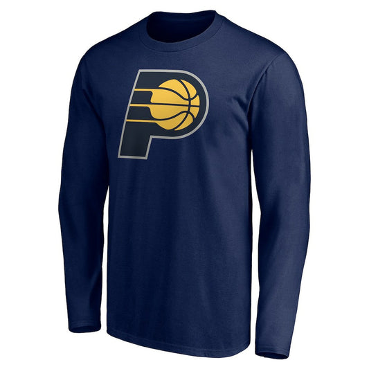 Indiana Pacers Playmaker Personalized Name & Number Long Sleeve T-Shirt - Navy on sale