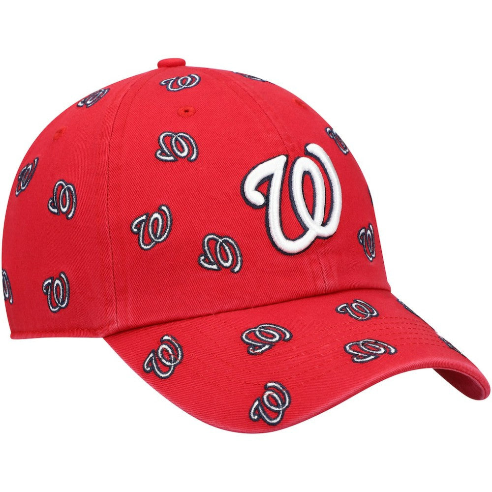 Washington Nationals Women's Confetti Clean Up Adjustable Hat - Red | 47 brand