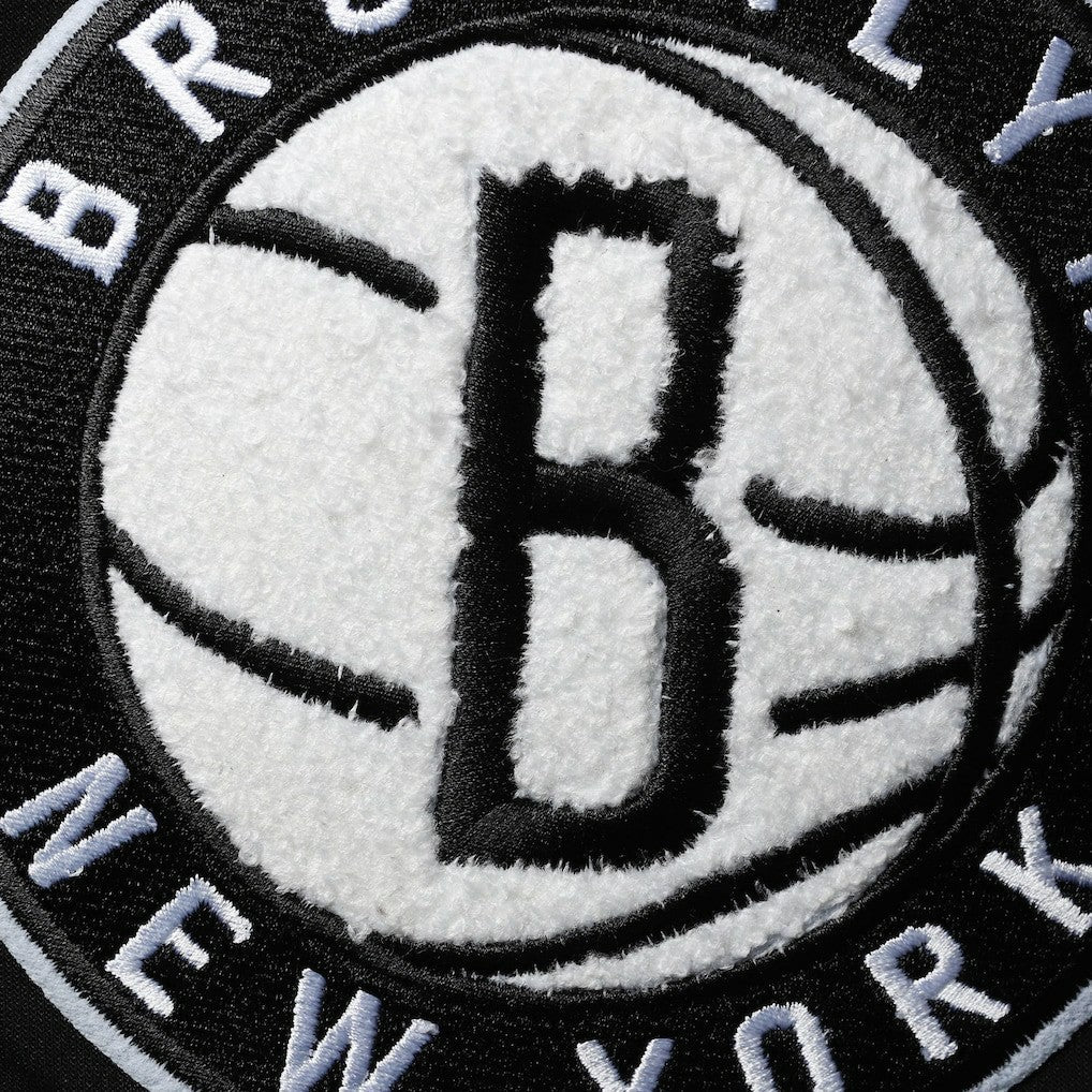 Brooklyn Nets Pro Standard Chenille Shorts - Black for sale