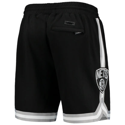 Brooklyn Nets Pro Standard Chenille Shorts - Black for sale