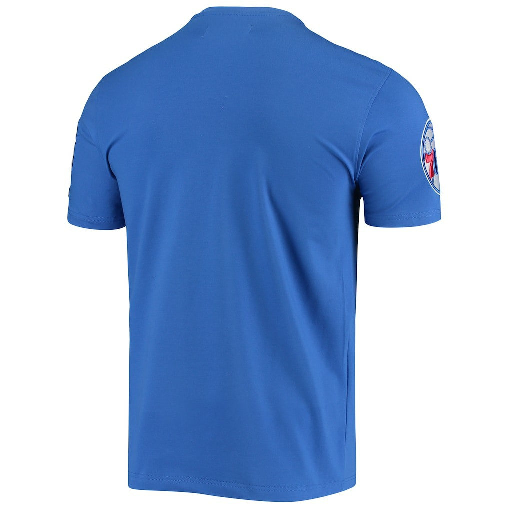 Philadelphia 76ers Pro Standard Chenille Team T-Shirt sale - Royal on sale