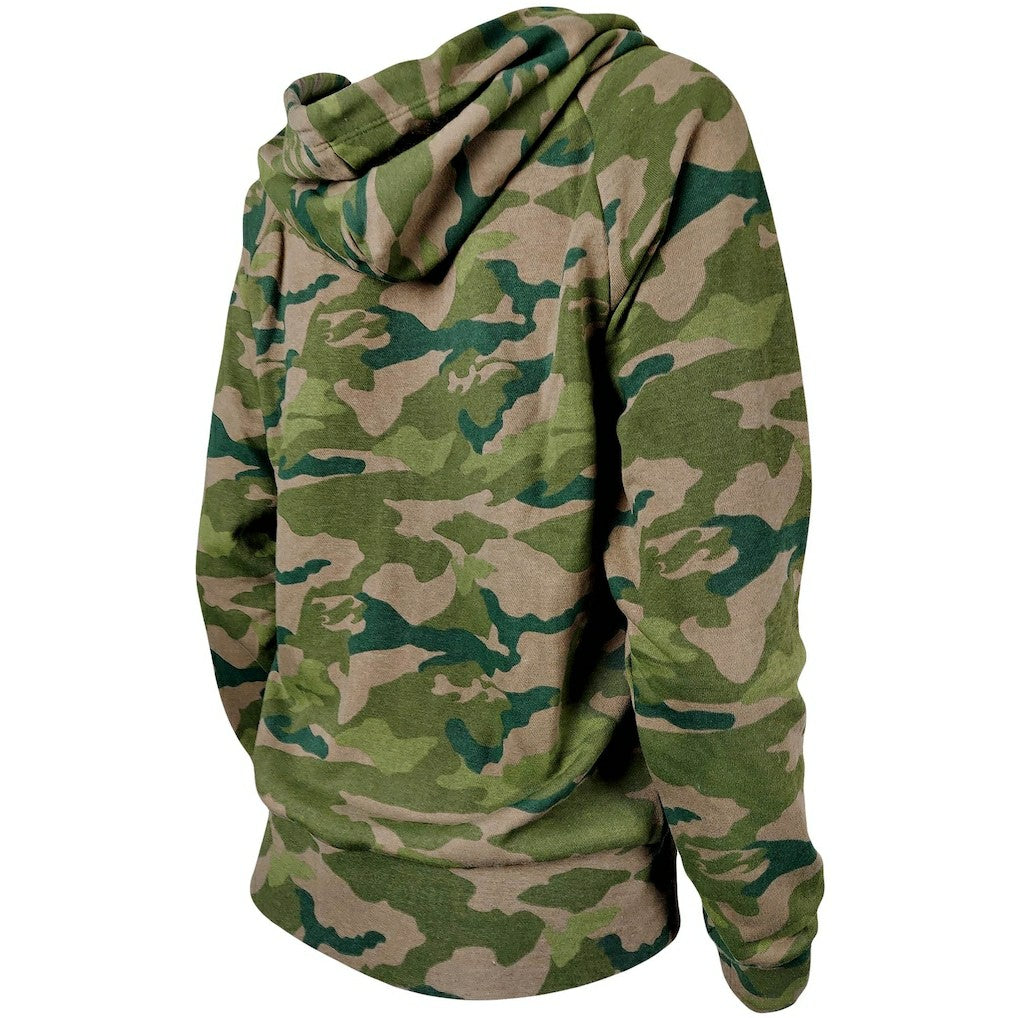 Indianapolis Colts New Era Women's Raglan Full-Zip Hoodie - Camo cheap