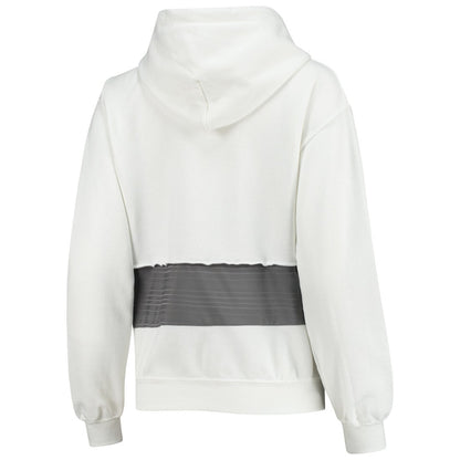 Tampa Bay Buccaneers Refried Apparel Women's Sustainable Crop Dolman Pullover Hoodie - White discount
