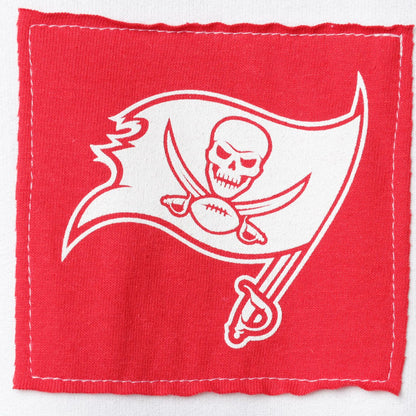 Tampa Bay Buccaneers Refried Apparel Women's Sustainable Crop Dolman Pullover Hoodie - White discount