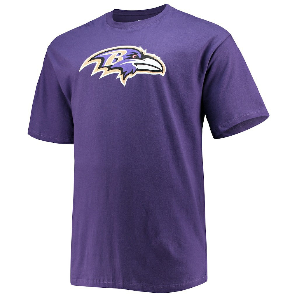 Lamar Jackson Baltimore Ravens Big & Tall Player Name & Number T-Shirt - Purple sale