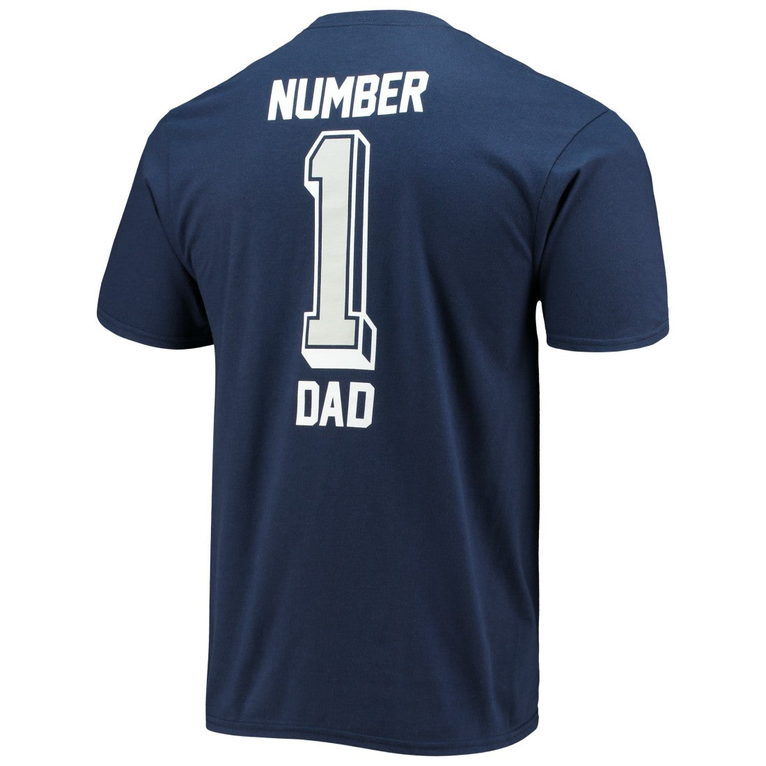 Dallas Cowboys #1 Dad T-Shirt - Navy cheap