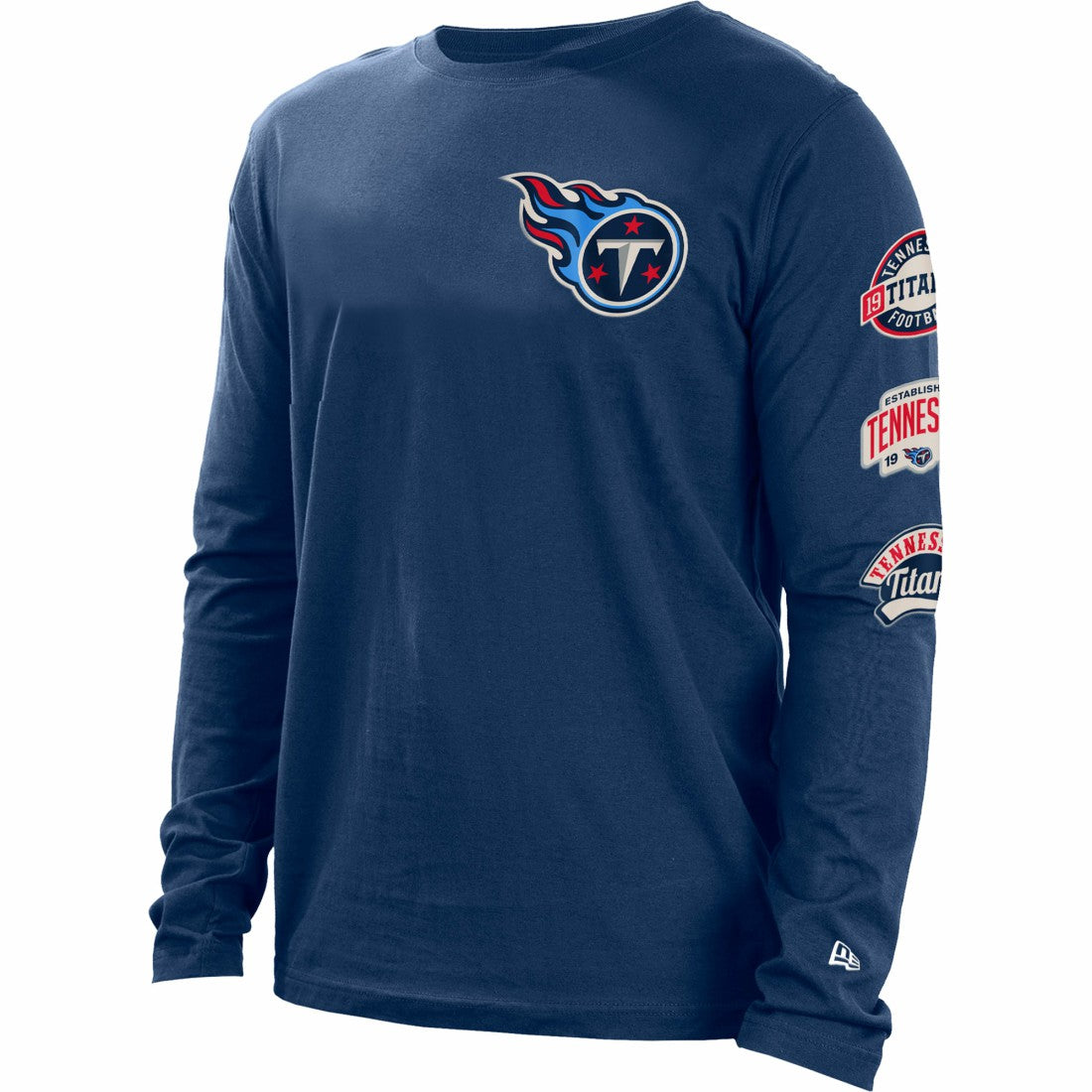 Tennessee Titans New Era Hype 2-Hit Long Sleeve T-Shirt - Navy online