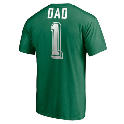 Boston Celtics Number One Dad T-Shirt - Green on sale