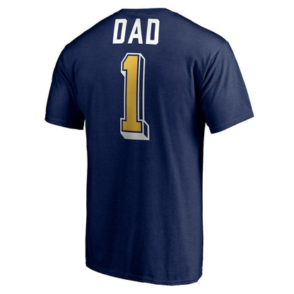 Denver Nuggets Number One Dad T-Shirt sale - Navy outlet