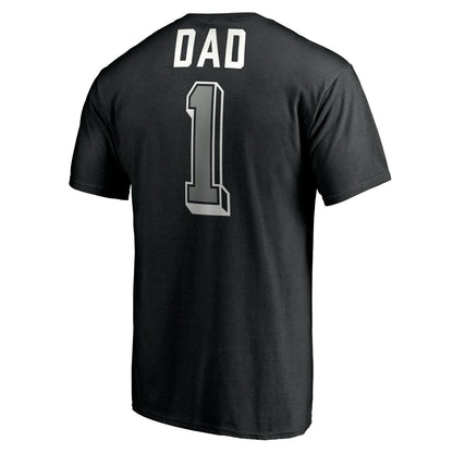 San Antonio Spurs Number One Dad T-Shirt - Black for sale
