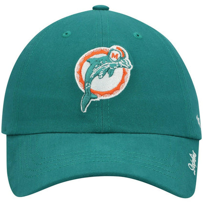Miami Dolphins '47 Women's Miata Clean Up Adjustable Hat - Aqua cheap