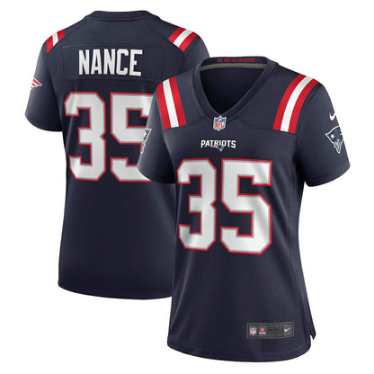 Jim Nance New England Patriots Women's Retired Player Jersey - Navy | Nike discount