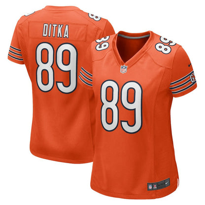 Mike Ditka Chicago Bears Women's Retired Player Jersey - Orange | Nike discount