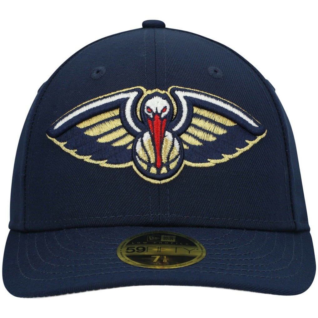 New Orleans Pelicans Team Low Profile 59FIFTY Fitted Hat - Navy | New Era sale