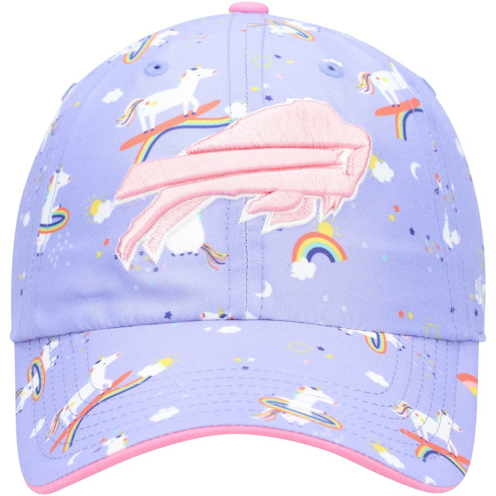 Buffalo Bills '47 Girls Preschool Unicorn Clean Up Adjustable Hat - Purple on sale