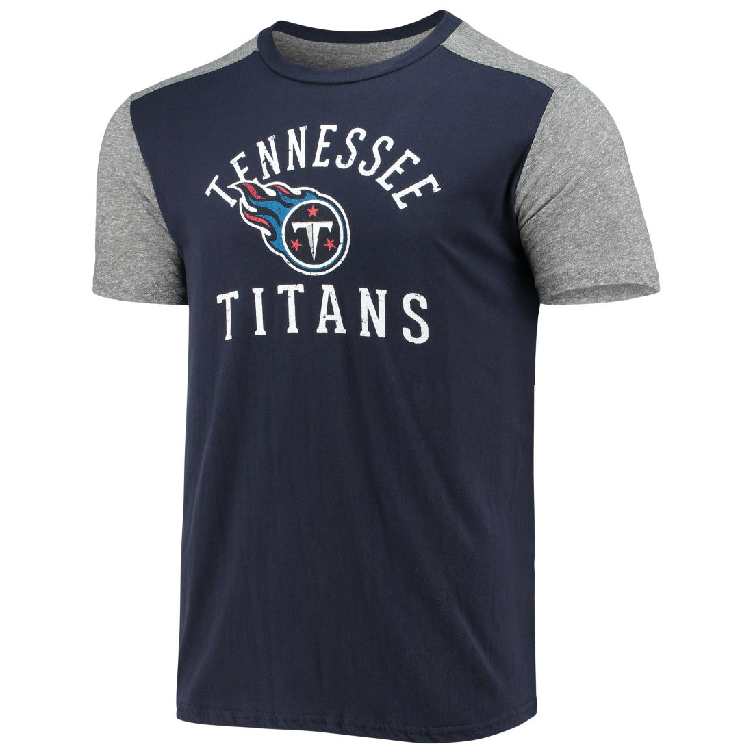 Tennessee Titans Majestic Threads Field Goal Slub T-Shirt - Navy/Gray discount