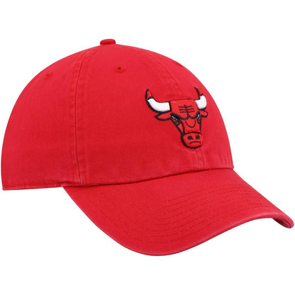 Chicago Bulls '47 Core Logo Clean Up Adjustable Hat - Red | 47 brand sale
