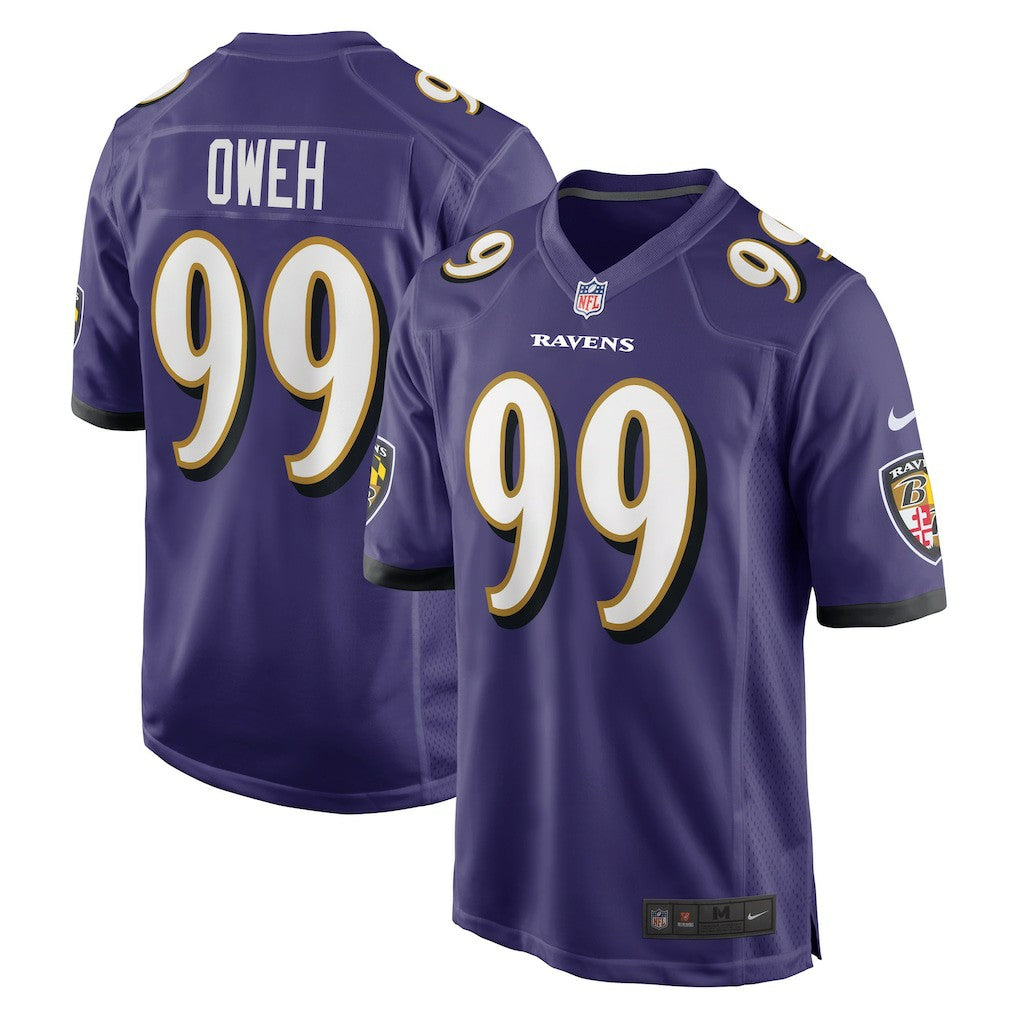 Odafe Oweh Baltimore Ravens Game Jersey - Purple | Nike sale