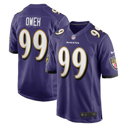 Odafe Oweh Baltimore Ravens Game Jersey - Purple | Nike sale