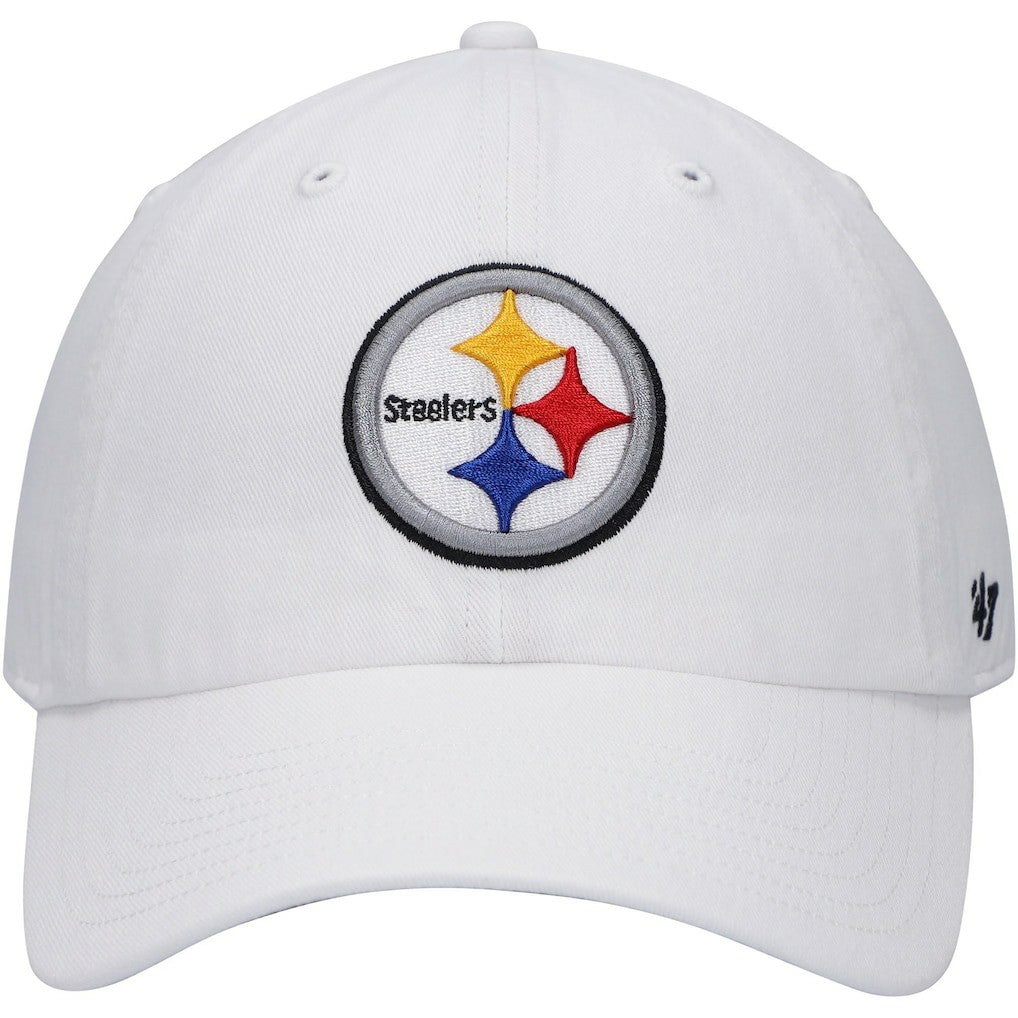 Pittsburgh Steelers '47 Logo Clean Up Adjustable Hat - White on sale