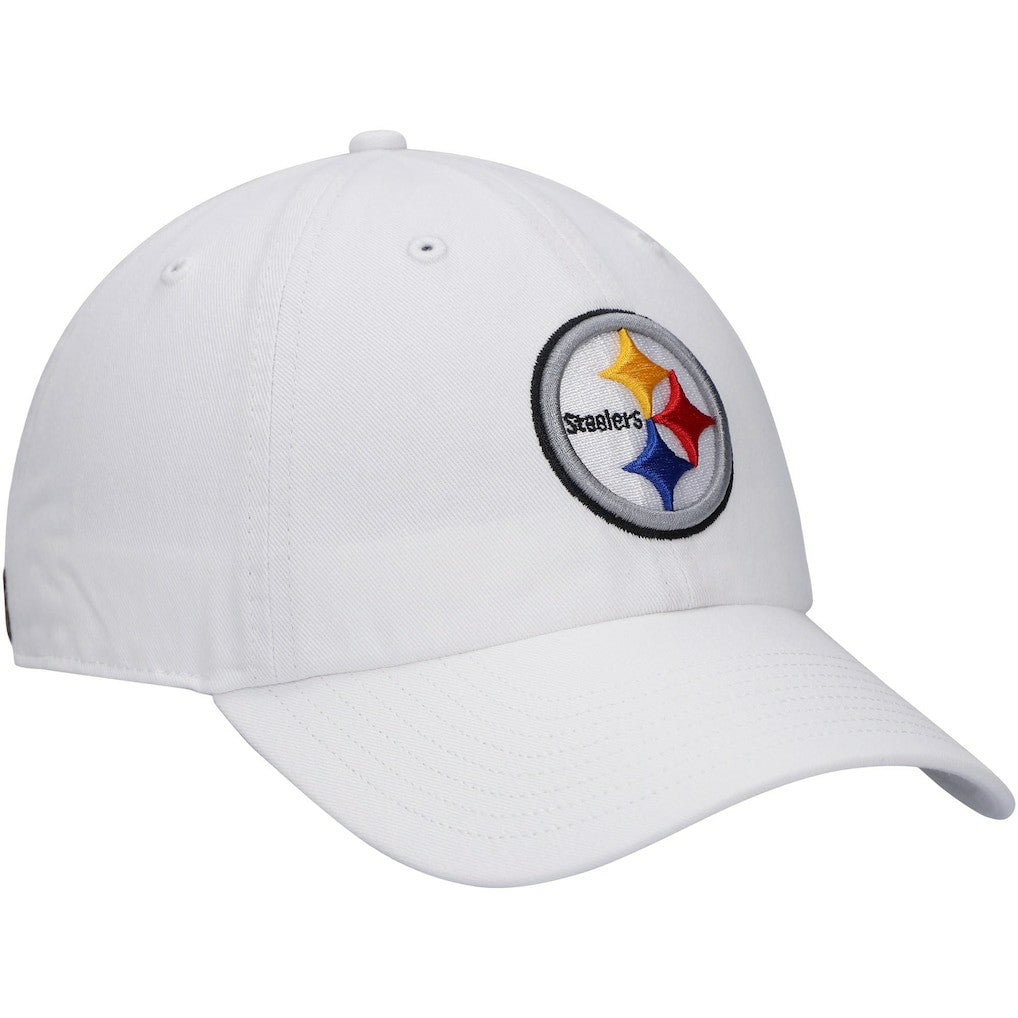 Pittsburgh Steelers '47 Logo Clean Up Adjustable Hat - White on sale