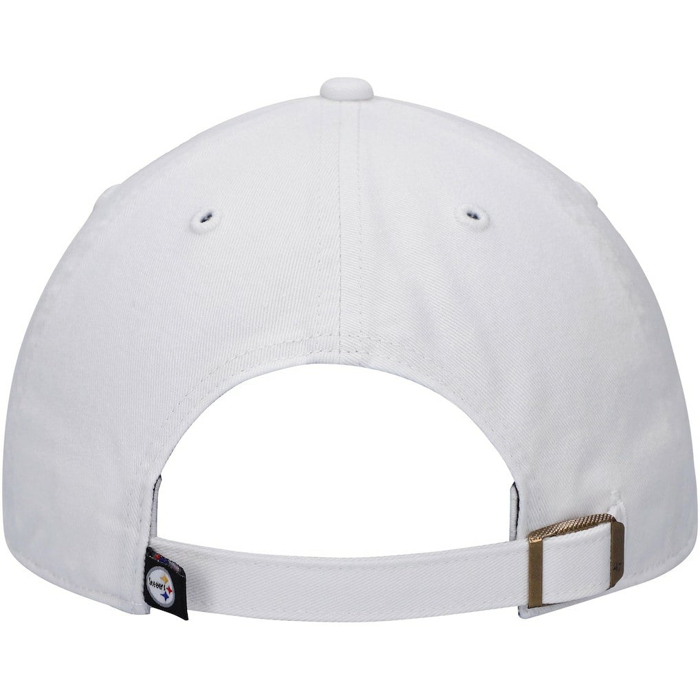 Pittsburgh Steelers '47 Logo Clean Up Adjustable Hat - White on sale