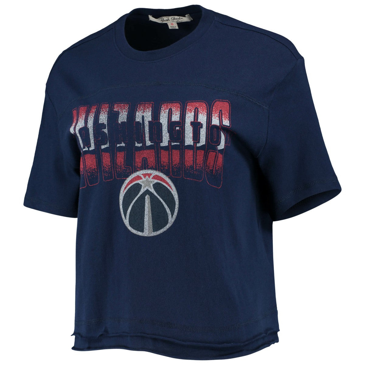Washington Wizards Junk Food Women's Gradient Crop Top - Navy online