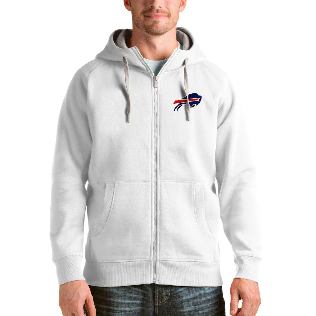 Buffalo Bills Antigua Victory Full-Zip Hoodie - White cheap