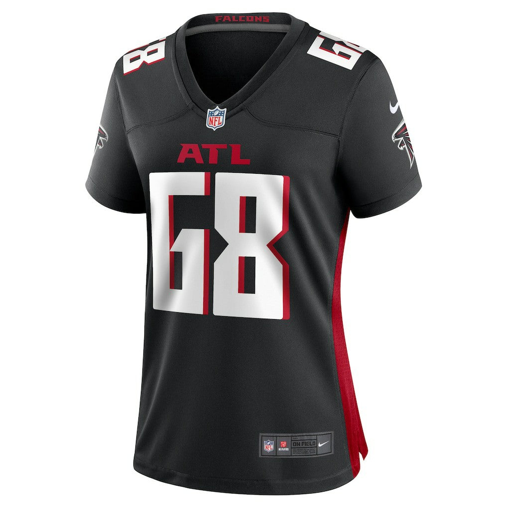 Josh Andrews Atlanta Falcons Women's Game Player Jersey - Black | Nike cheap