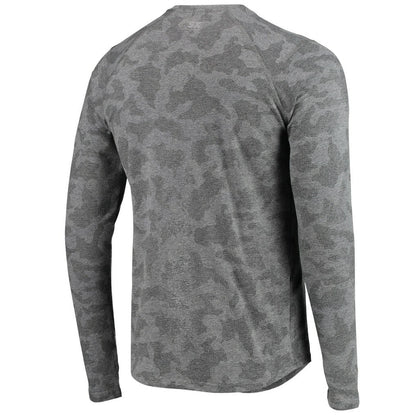 Cleveland Browns MSX by Michael Strahan Camo Performance Long Sleeve T-Shirt - Black for sale