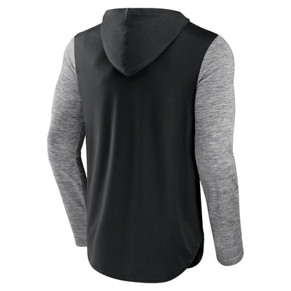 Brooklyn Nets Deep Rotation Performance Pullover Hoodie - Black/Heathered Charcoal | Fanatics sale