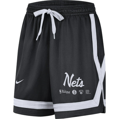 Brooklyn Nets Women's Crossover Performance Shorts - Black | Nike outlet