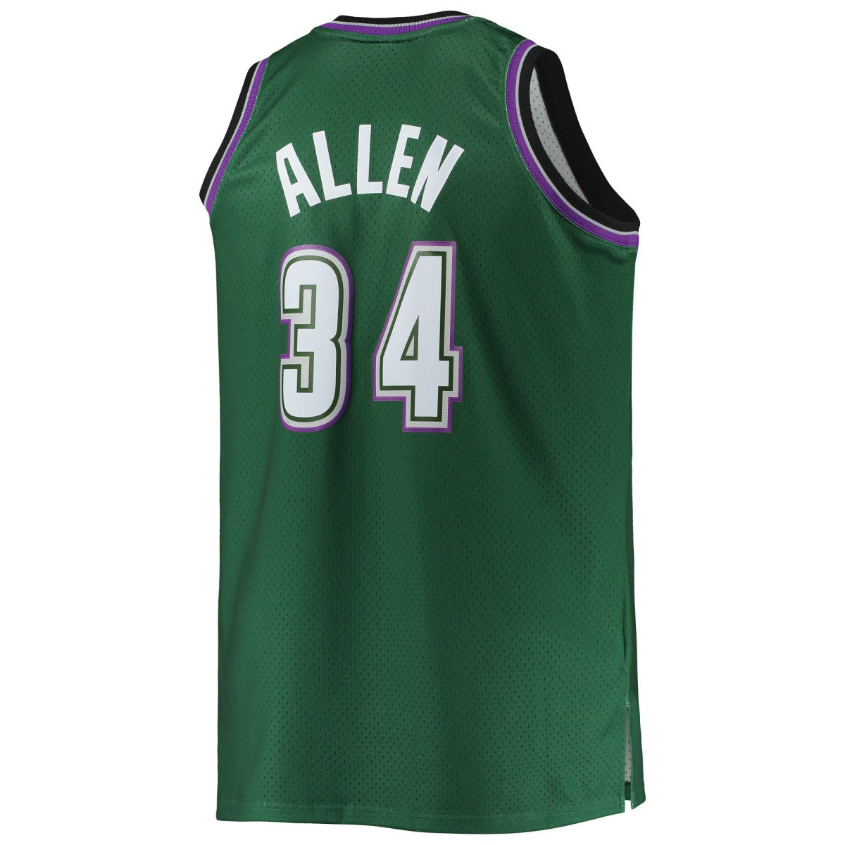 Ray Allen Milwaukee Bucks Big & Tall 1996/97 Hardwood Classics Swingman Jersey - Hunter Green | Mitchell & Ness cheap