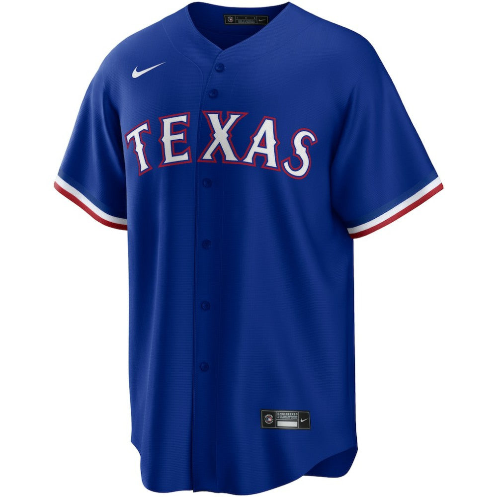Texas Rangers Alternate Replica Team Logo Jersey - Royal | Nike