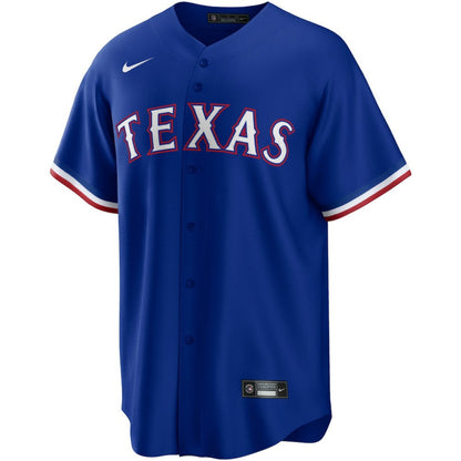 Texas Rangers Alternate Replica Team Logo Jersey - Royal | Nike