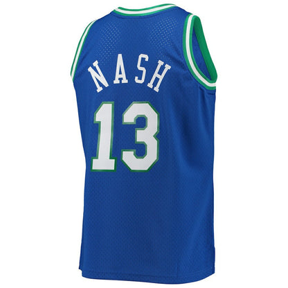 Steve Nash Dallas Mavericks 1998/99 Hardwood Classics Swingman Jersey sale - Blue | Mitchell & Ness cheap