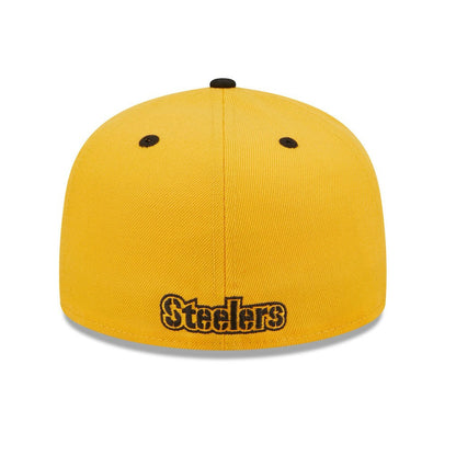Pittsburgh Steelers New Era Flipside 2Tone 59FIFTY Fitted Hat - Gold/Black sale