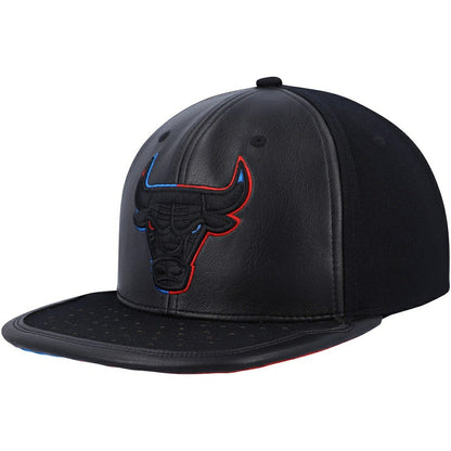 Chicago Bulls Day One Snapback Hat - Black | Mitchell & Ness discount